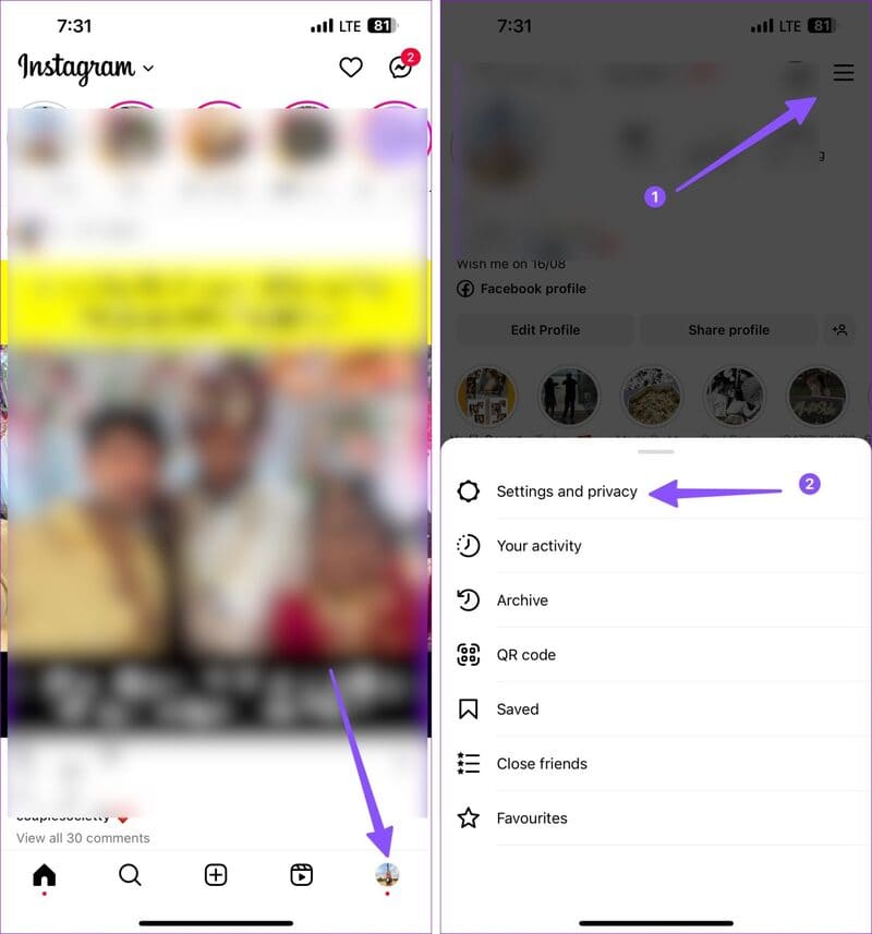 Professional-vs-Personal-account-on-Instagram-4-side-1434x1536-1 أفضل 11 طريقة لإصلاح عدم عمل رؤى Instagram