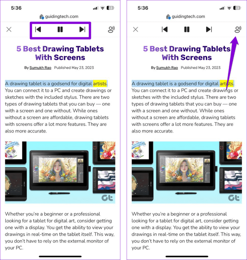 Read-Aloud-Voice-Options-in-Edge-for-Mobile كيفية استخدام ميزة القراءة بصوت عالٍ في Microsoft Edge
