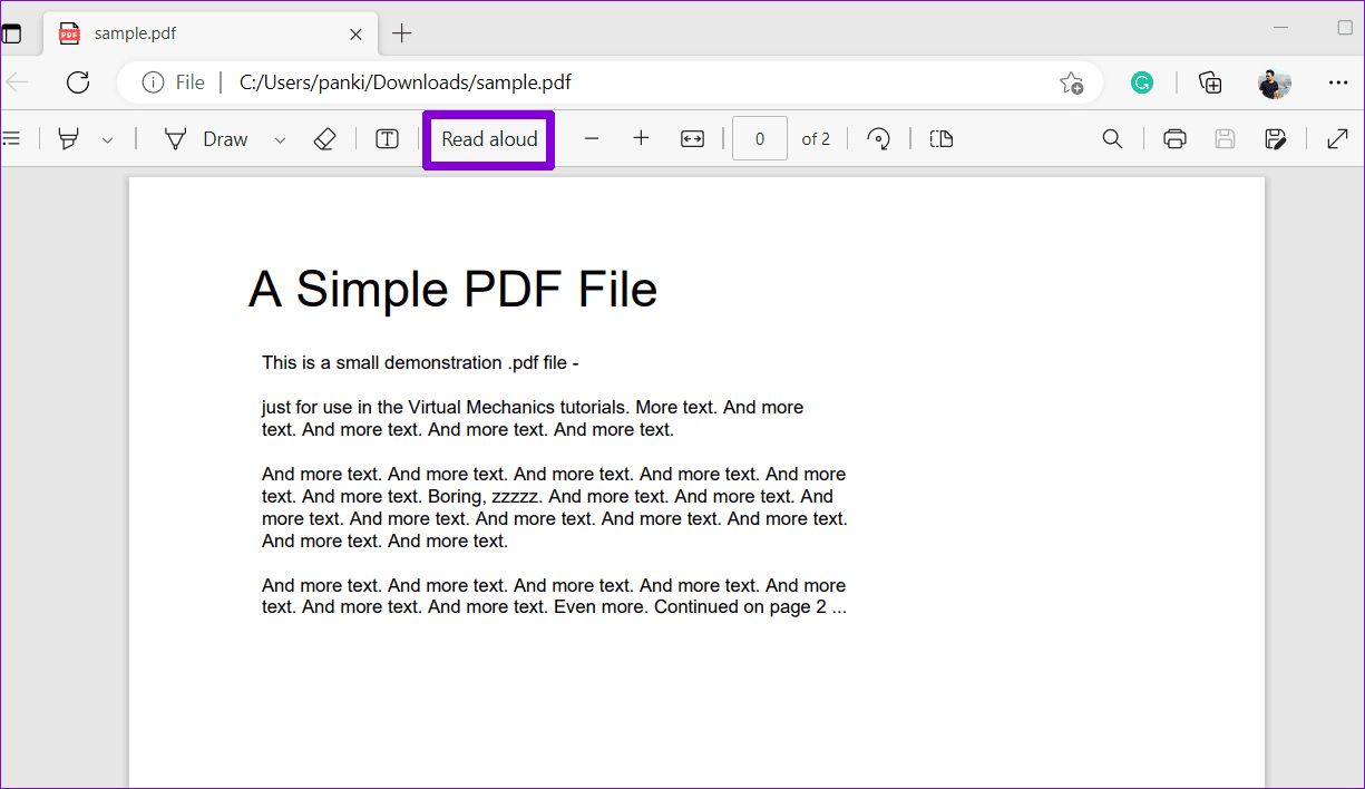 Read-Aloud-a-PDF-in-Edge كيفية استخدام ميزة القراءة بصوت عالٍ في Microsoft Edge