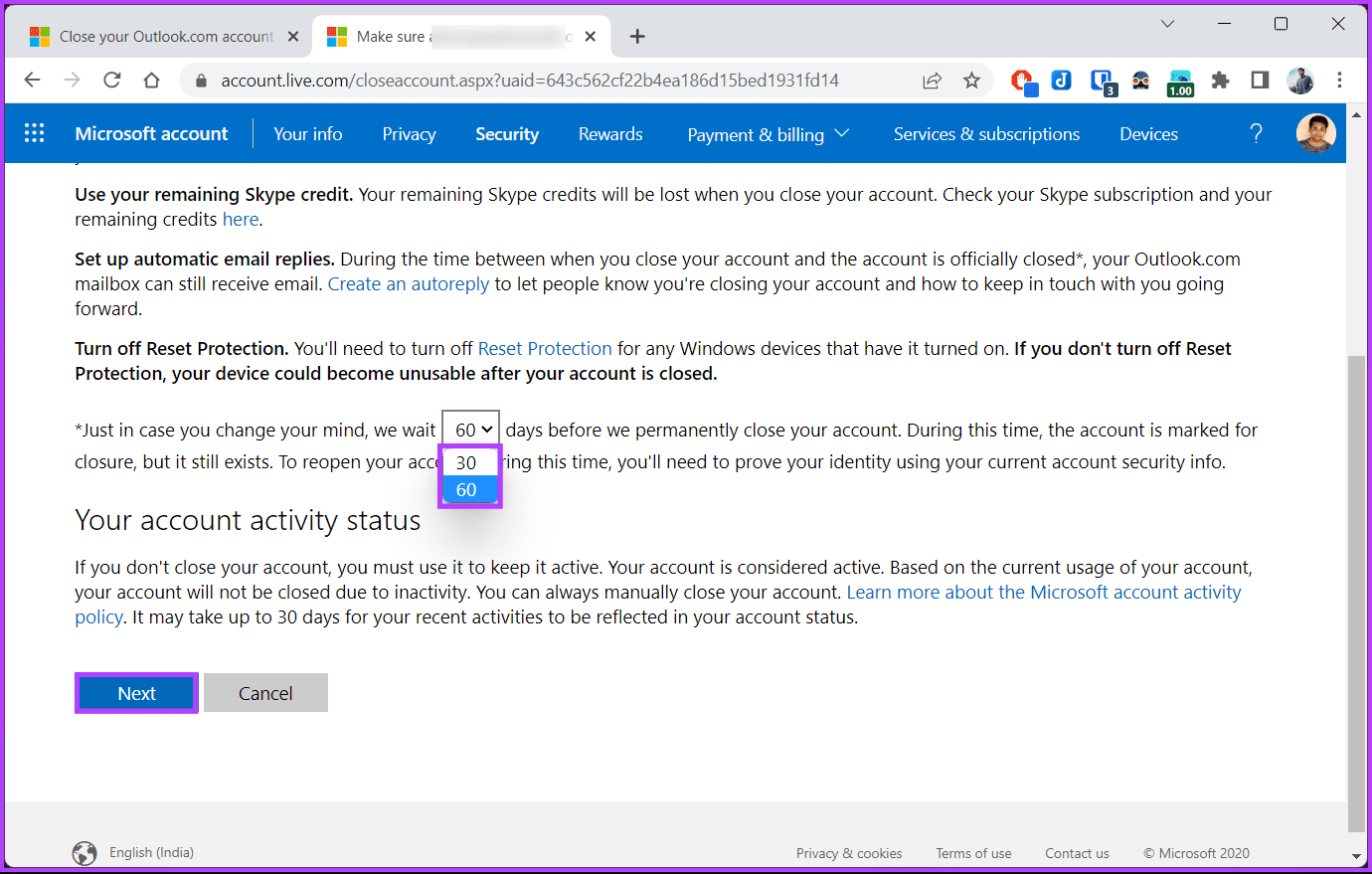Remove-an-Email-Account-From-Outlook_10 كيفية إزالة حساب بريد إلكتروني من Outlook