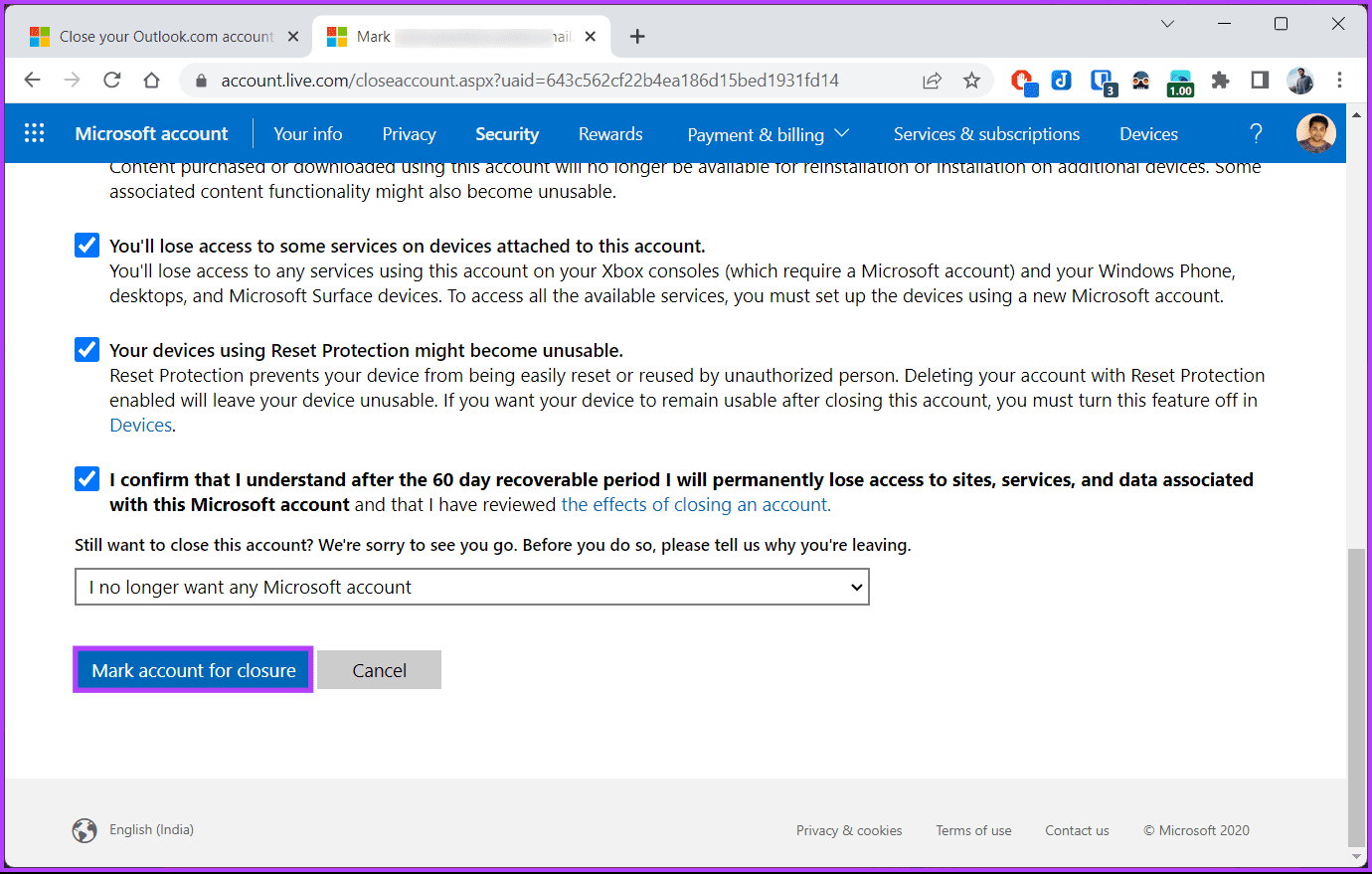 Remove-an-Email-Account-From-Outlook_12 كيفية إزالة حساب بريد إلكتروني من Outlook