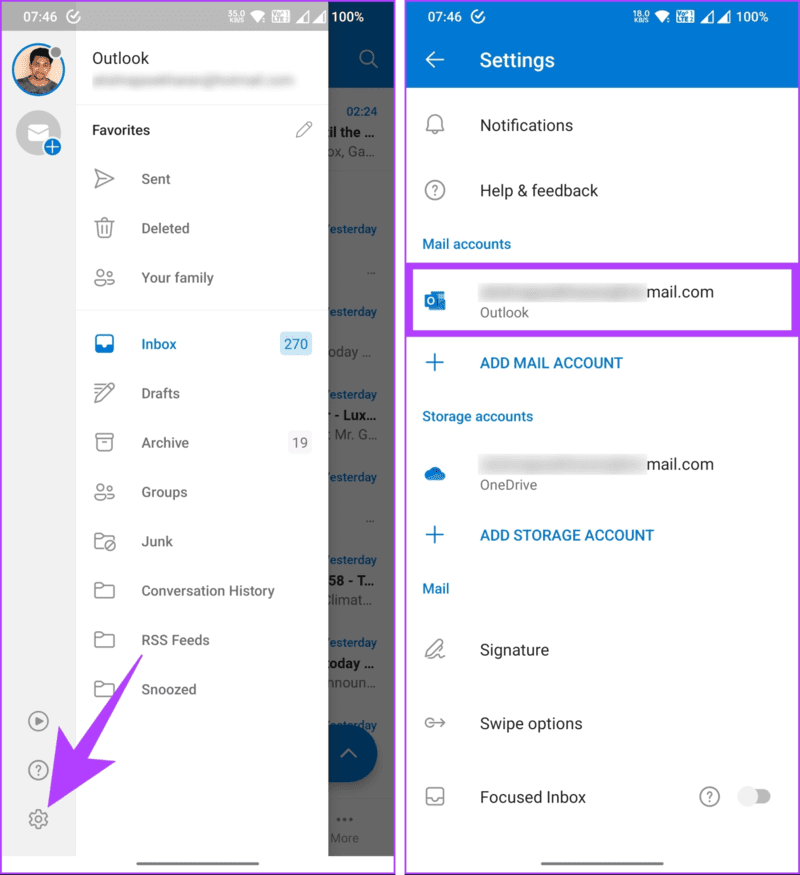 كيفية إزالة حساب بريد إلكتروني من Outlook - %categories