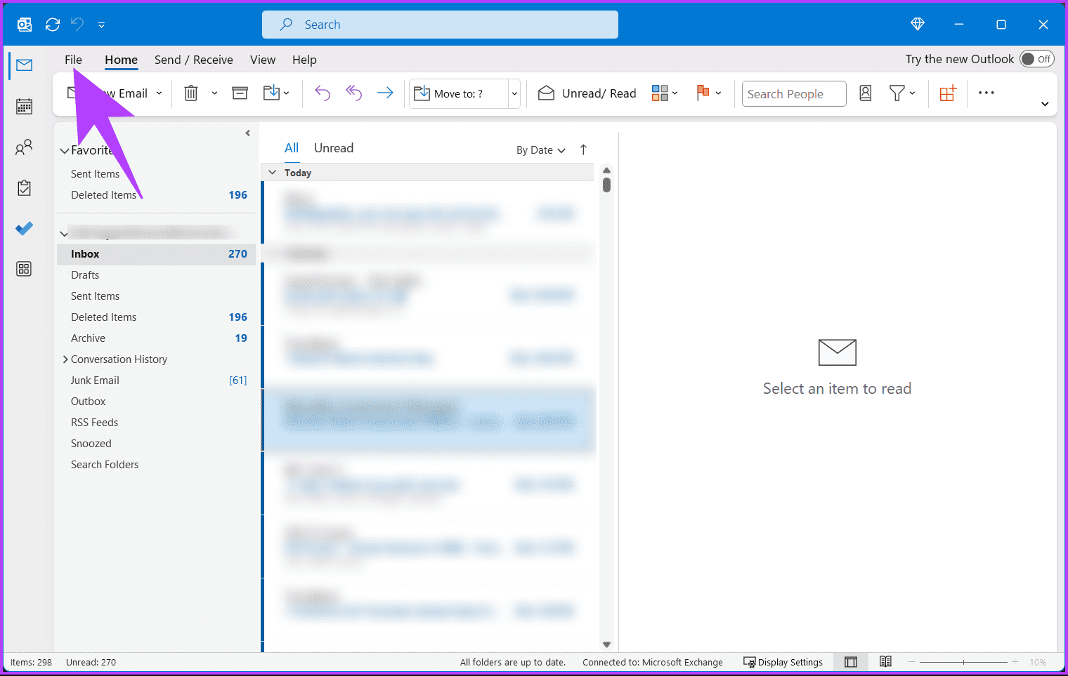 Remove-an-Email-Account-From-Outlook_2 كيفية إزالة حساب بريد إلكتروني من Outlook