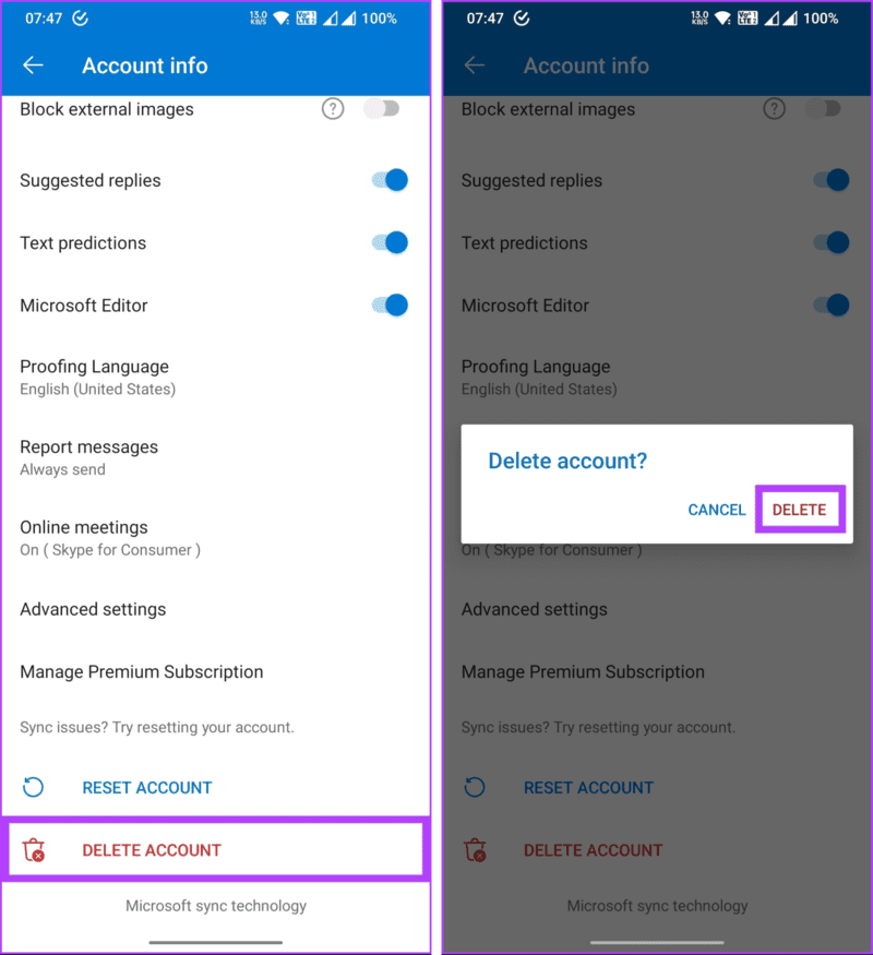 كيفية إزالة حساب بريد إلكتروني من Outlook - %categories