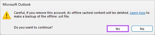 Remove-an-Email-Account-From-Outlook_7 كيفية إزالة حساب بريد إلكتروني من Outlook