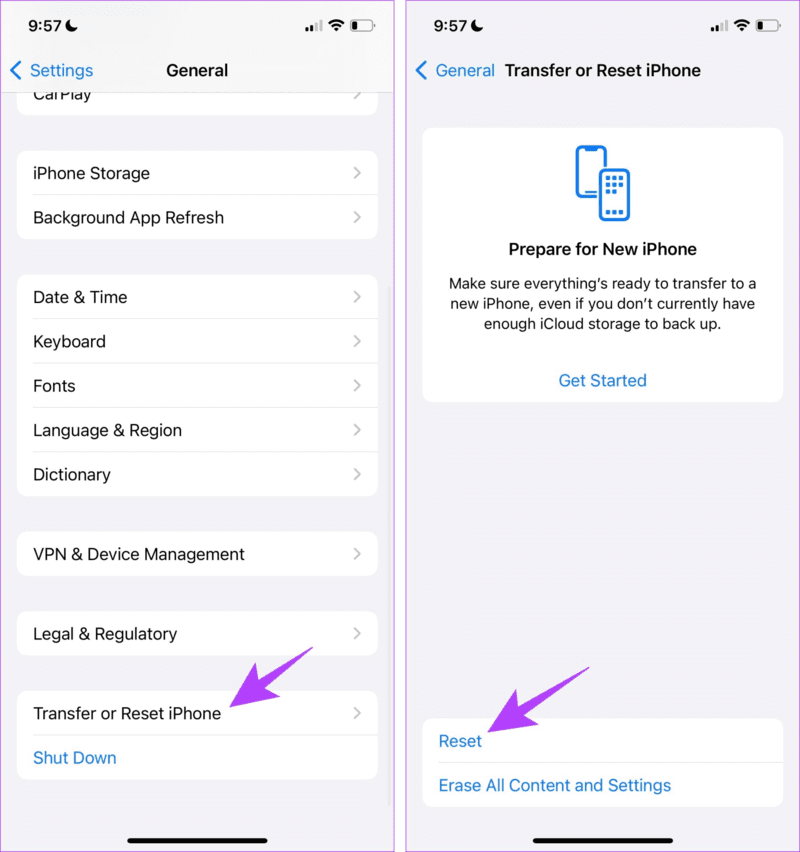 Reset-iPhone-8 9 طرق لإصلاح تأخير شاشة قفل iPhone في iOS 16 و iOS 17