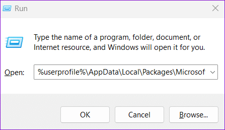 Run-Dialog-Box-4 أفضل 6 إصلاحات لعدم عرض Microsoft Store التطبيقات المشتراة على Windows