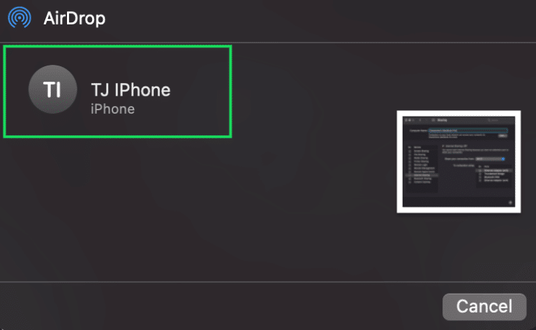 Screenshot-14 كيفية تغيير اسم Airdrop
