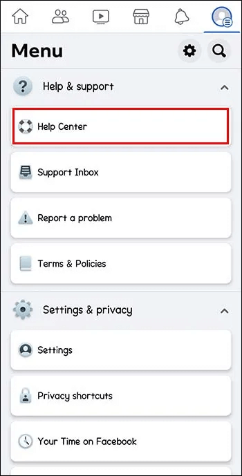 Seek-Help-on-Facebook-2 لماذا لا يمكنني إلغاء الإرسال في Facebook Messenger للجميع؟