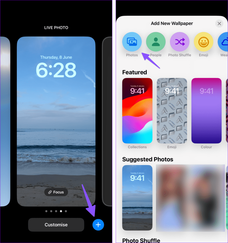 Set-Live-Wallpaper-on-iPhone-9-side-1441x1536-1 كيفية تعيين خلفية حية على iPhone (مع iOS 18)
