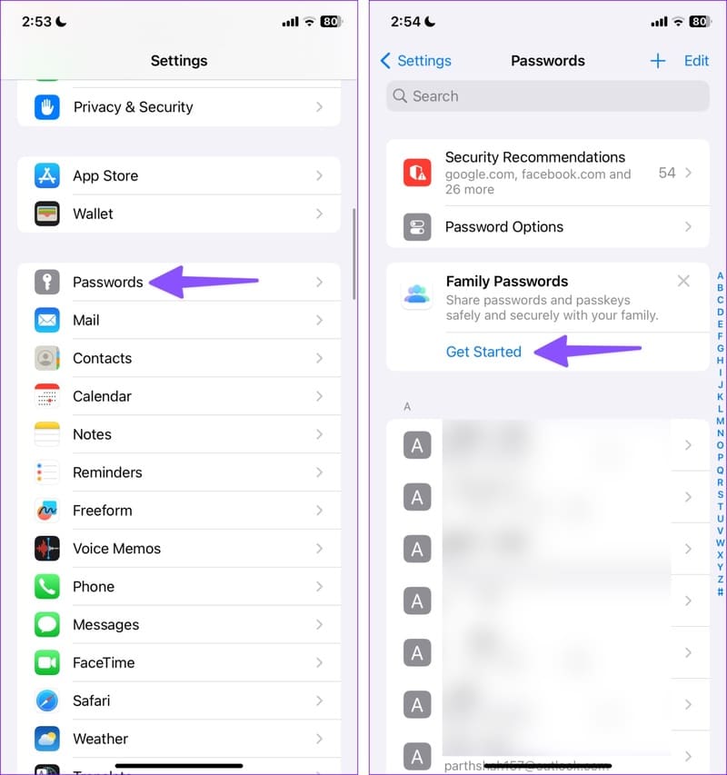 Set-Up-Family-Passwords-on-iPhone-1-side-1441x1536-1 كيفية إعداد واستخدام كلمات مرور العائلة على iPhone