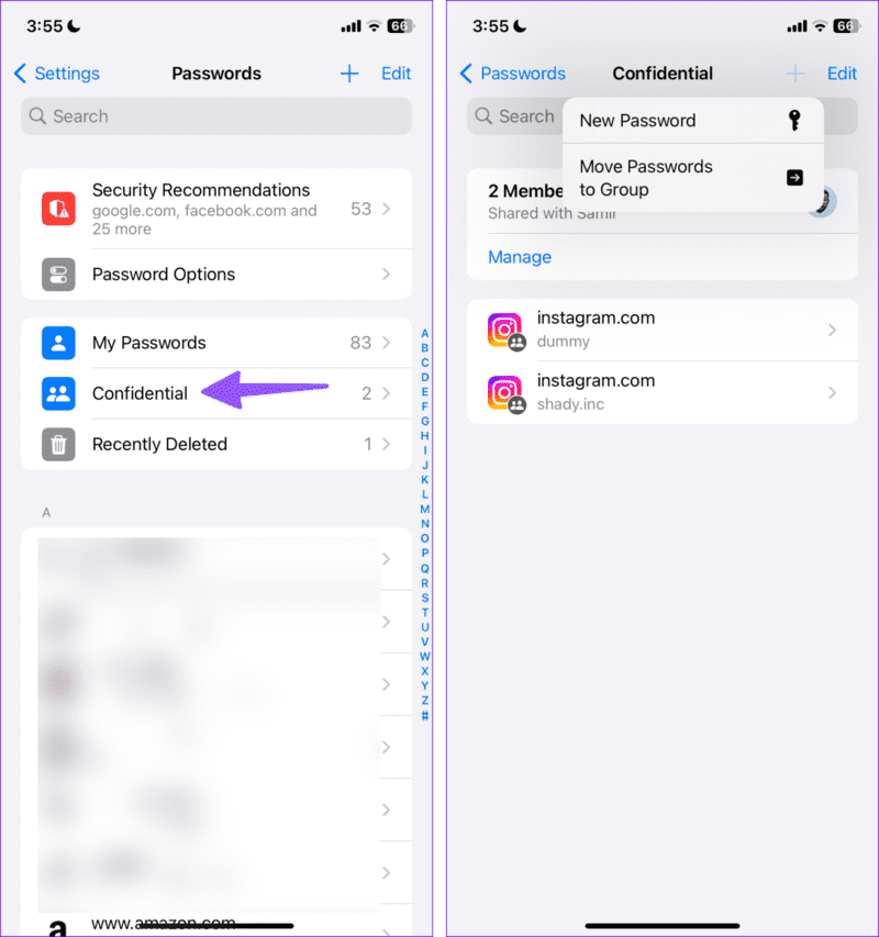 Set-Up-Family-Passwords-on-iPhone-12-side-1441x1536-1 كيفية إعداد واستخدام كلمات مرور العائلة على iPhone