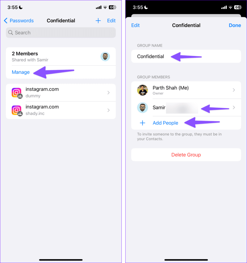 Set-Up-Family-Passwords-on-iPhone-13-side-1441x1536-1 كيفية إعداد واستخدام كلمات مرور العائلة على iPhone