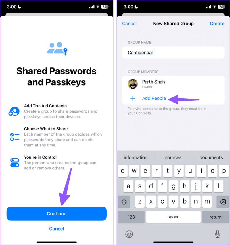 Set-Up-Family-Passwords-on-iPhone-3-side-1441x1536-1 كيفية إعداد واستخدام كلمات مرور العائلة على iPhone