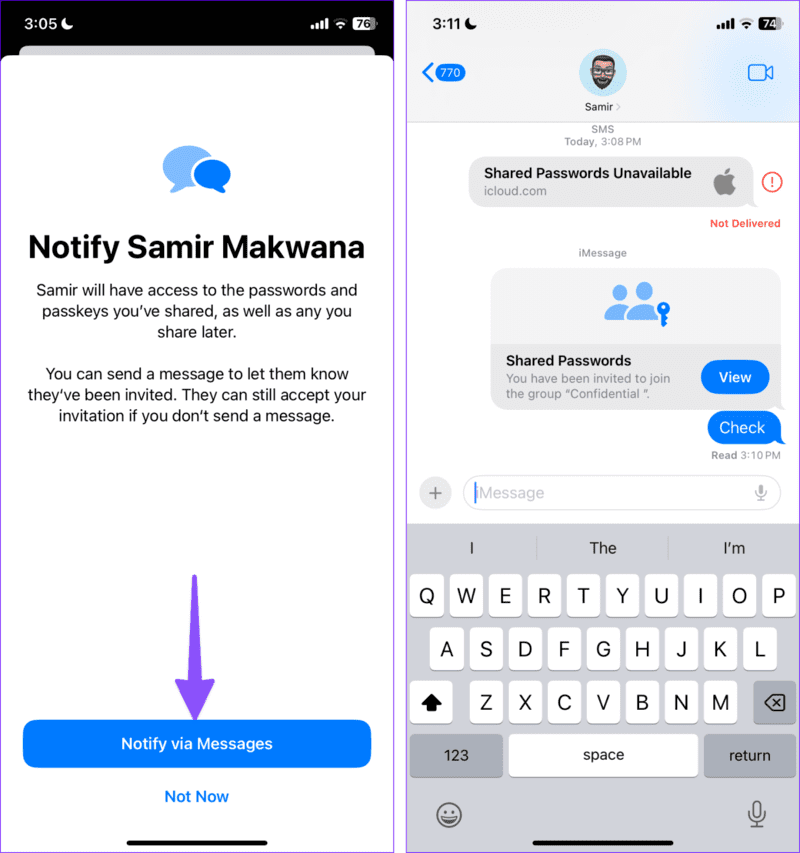 Set-Up-Family-Passwords-on-iPhone-8-side-1441x1536-1 كيفية إعداد واستخدام كلمات مرور العائلة على iPhone