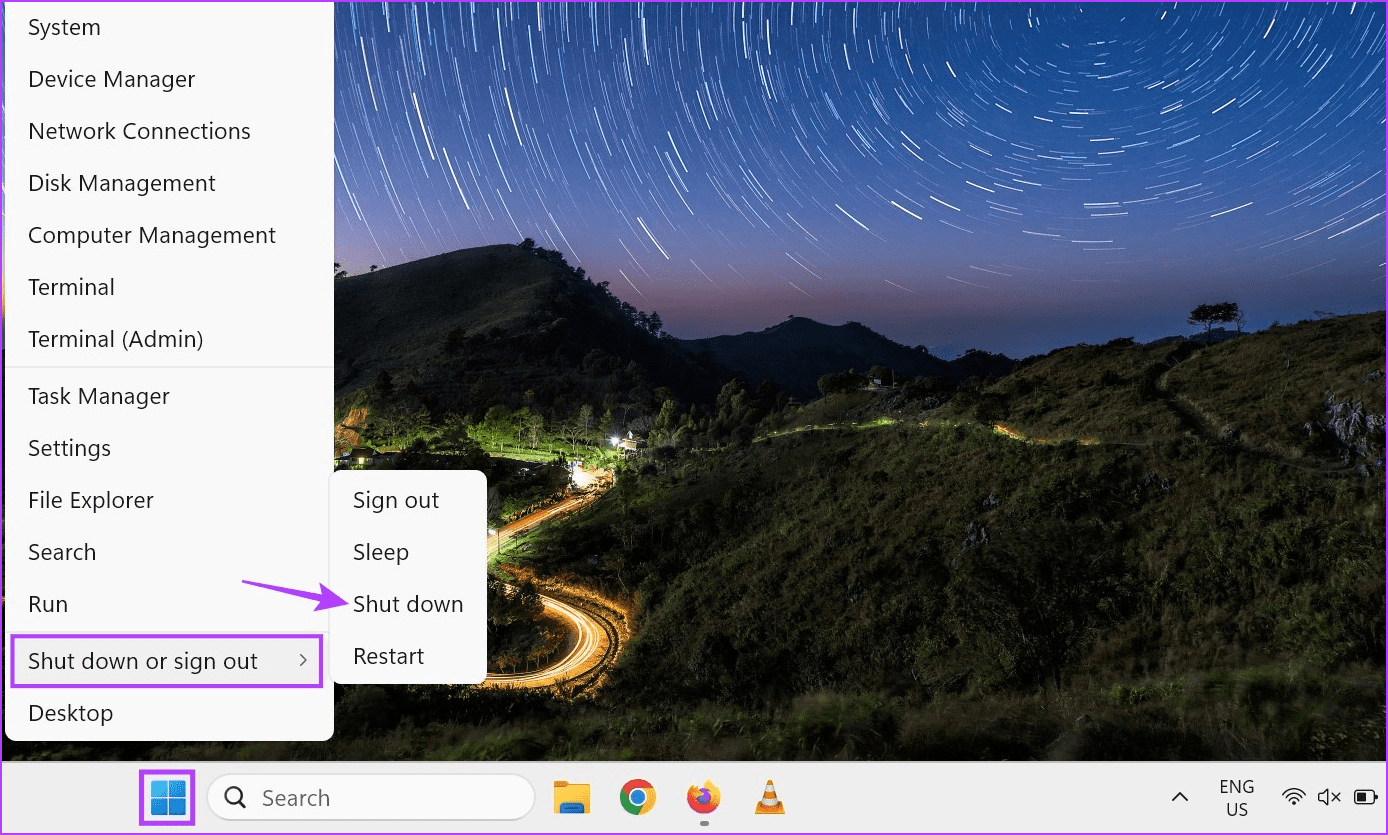 Shut-Down-Windows-11-8 7 طرق سهلة لإيقاف تشغيل Windows 11