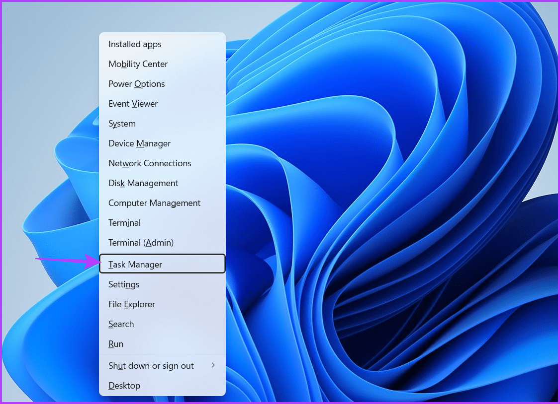 Task-Manager-1 أفضل 5 طرق لإصلاح خطأ "الدليل ليس فارغًا" في Windows 11