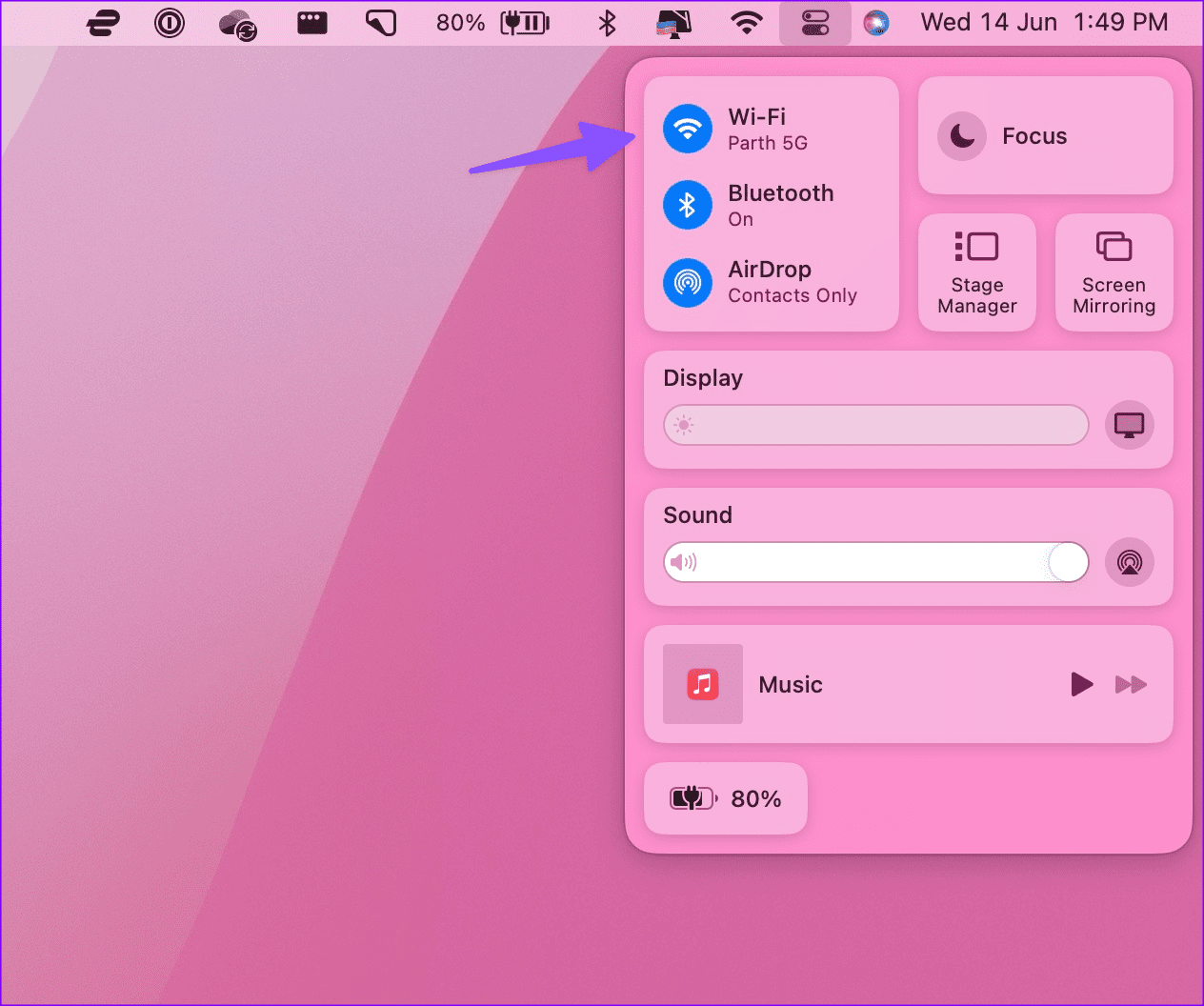 Turn-off-Wi-Fi-on-Mac أفضل 11 طريقة لإصلاح عدم عمل Facebook Messenger على Mac