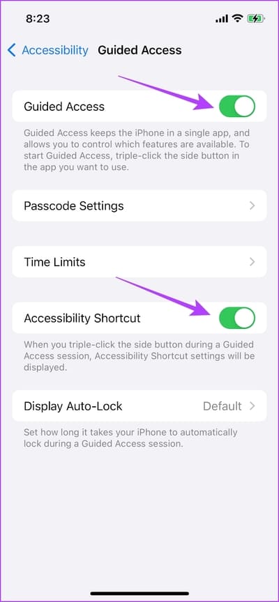 Turn-on-Toggle-5 كيفية استخدام الوصول الموجه Guided Access على iPhone و iPad