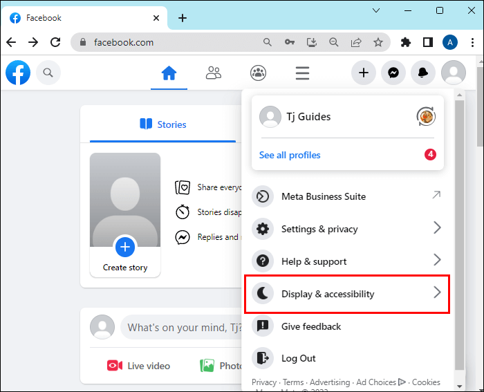 Turning-on-the-Dark-Mode-on-Desktop-3 كيفية إزالة سمة افتراضية في Messenger