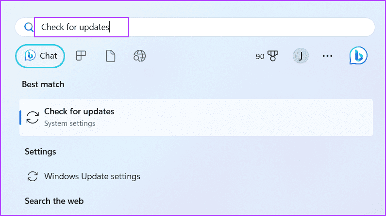 Update-Windows-1 أفضل 8 طرق لإصلاح خطأ عدم وجود تكوين IP صالح في Ethernet على Windows 11