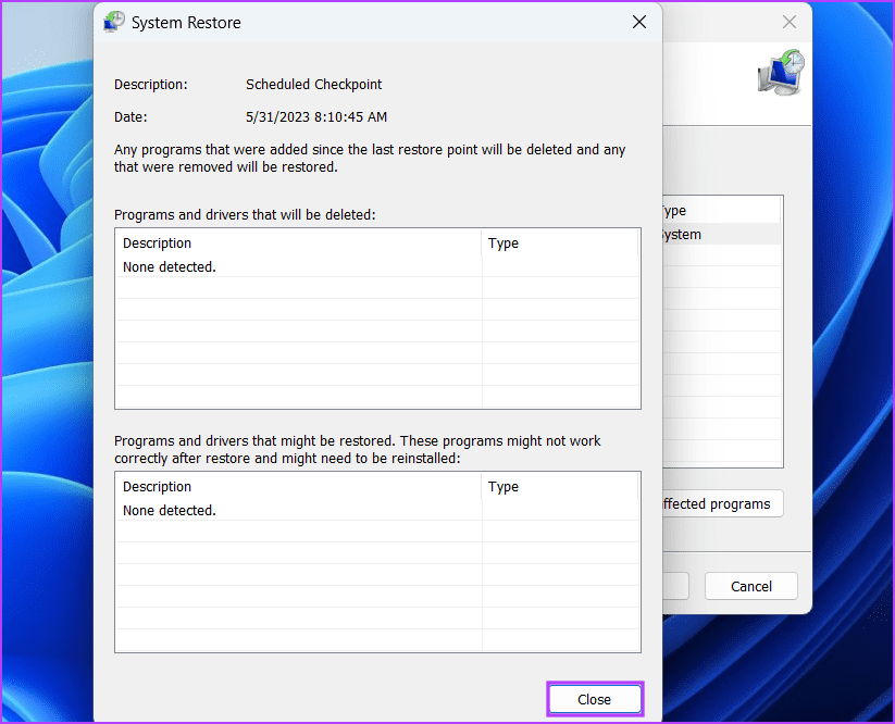 Use-System-Restore-4 أفضل 5 طرق لإصلاح خيار "تبديل المستخدم" مفقود من شاشة تسجيل الدخول إلى Windows