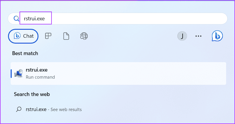 Use-System-Restore أفضل 8 طرق لإصلاح خطأ عدم وجود تكوين IP صالح في Ethernet على Windows 11