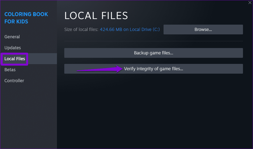 Verify-Integrity-of-Game-Files-in-Steam-1 أفضل 7 طرق لإصلاح خطأ قفل ملف المحتوى في Steam لنظام Windows