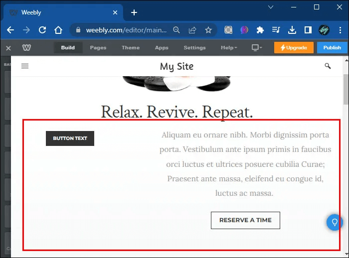 Weebly-How-to-Add-Columns-3 كيفية إضافة الأعمدة في Weebly