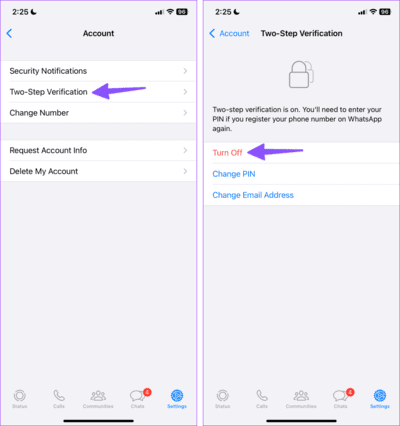 WhatsApp-Keeps-Asking-for-PIN-5-1441x1536-1 لماذا يستمر WhatsApp في طلب رقم التعريف الشخصي PIN وكيفية تعطيله