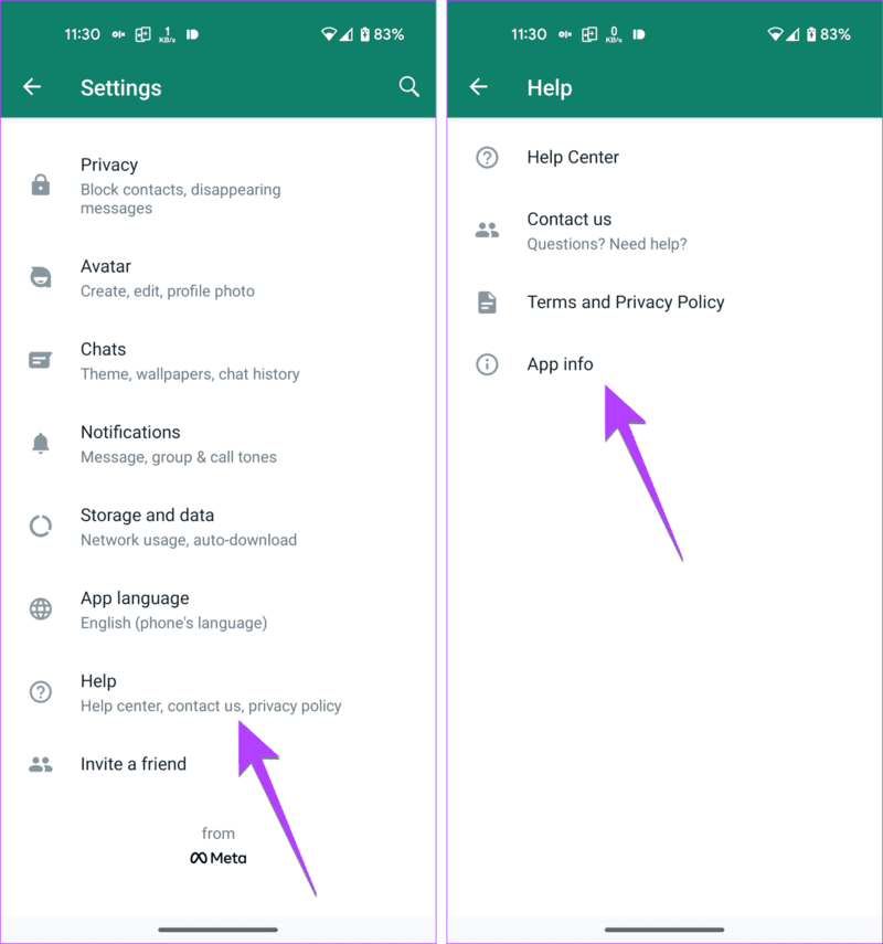 WhatsaApp-Android-App-info-1437x1536-1 كيفية التحقق من إصدار التطبيق على iPhone و Android