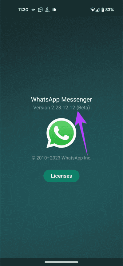WhatsaApp-Android-App-version-710x1536-1 كيفية التحقق من إصدار التطبيق على iPhone و Android