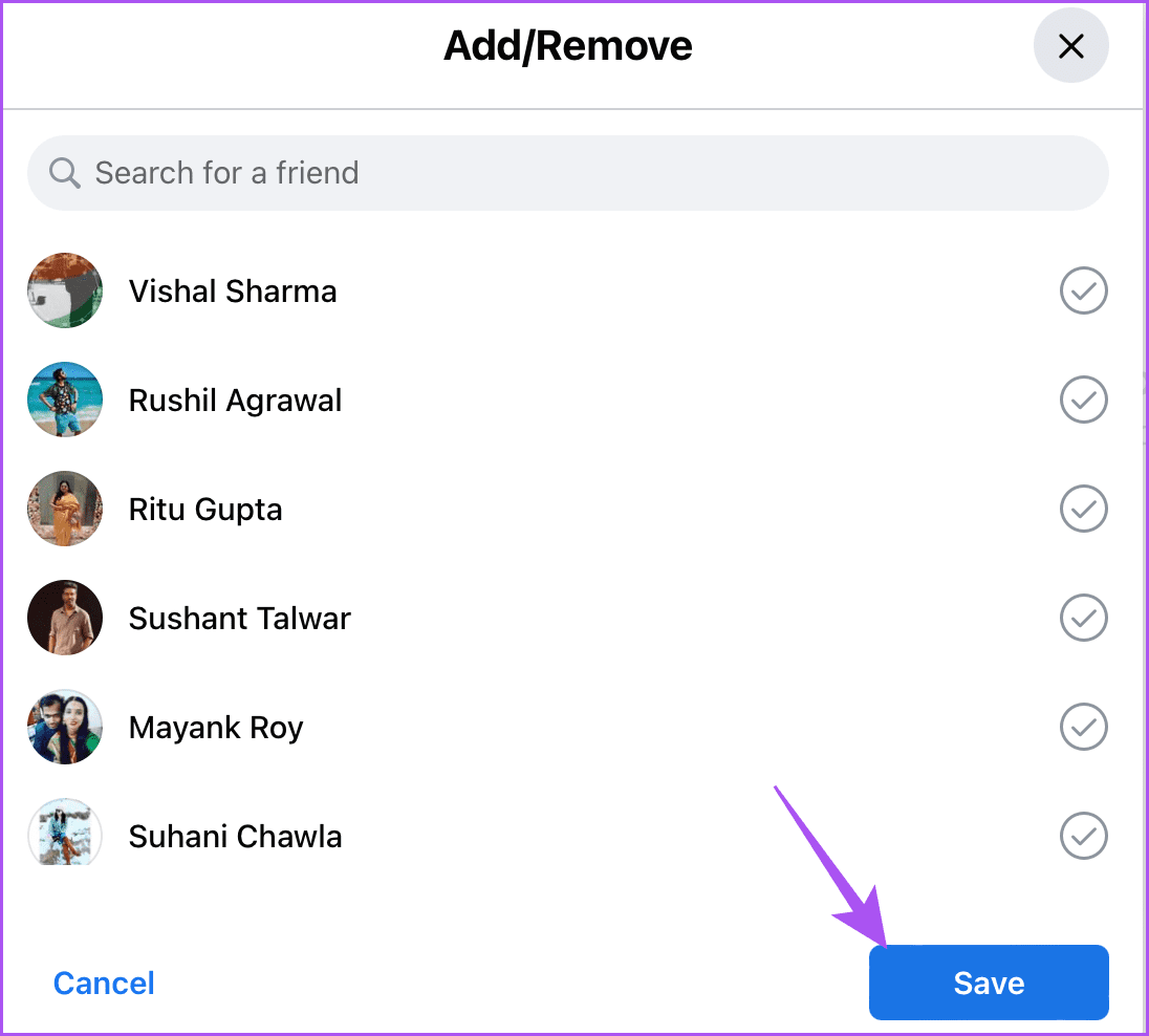 add-friends-restricted-list-facebook كيفية إنشاء قائمة الأشخاص المقيدين على فيسبوك