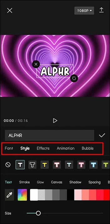 add-text-6-1-1 كيفية إضافة مقاطع فيديو في CapCut