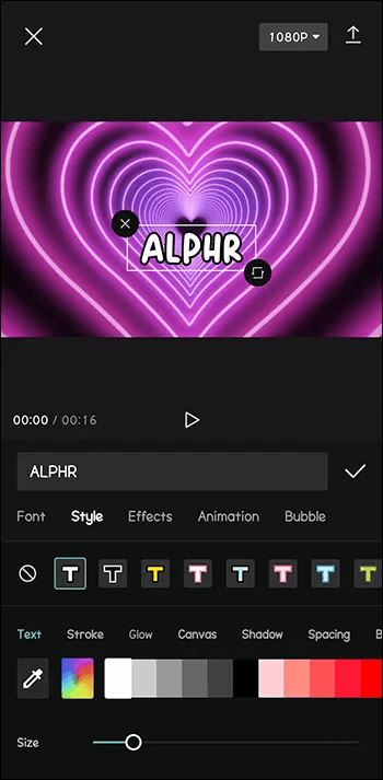 add-text-6-1 كيفية إضافة مقاطع فيديو في CapCut