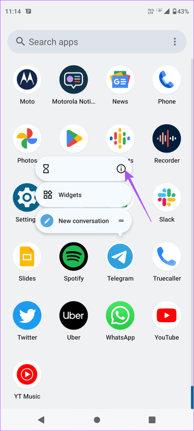 app-info-telegram-android-693x1536-1 أفضل 6 إصلاحات لعدم مزامنة جهات الاتصال في Telegram على iPhone و Android