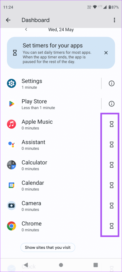app-timer-digital-wellbeing-android-693x1536-1 كيفية تعيين حدود التطبيق على Android