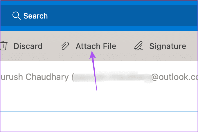 attach-file-outlook-mac كيفية إضافة صور إلى بريد Outlook الإلكتروني ومضمنة في البريد الإلكتروني على الهاتف المحمول وسطح المكتب