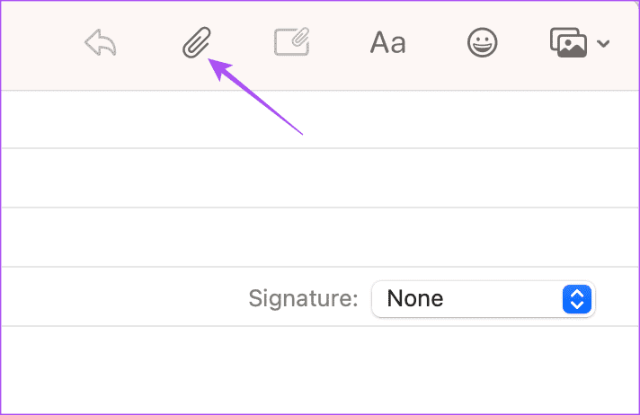 attachment-mail-app-mac كيفية إرفاق الصور برسالة بريد إلكتروني في تطبيق Mail على iPhone و iPad و Mac