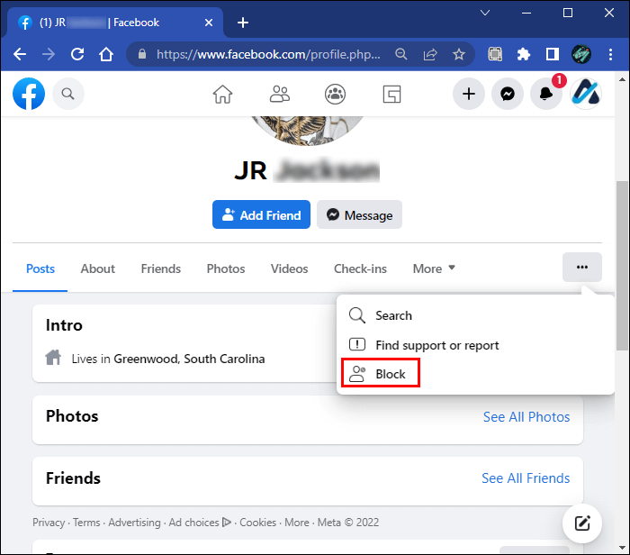 block-1 ماذا تفعل إذا تم استنساخ حسابك على Facebook