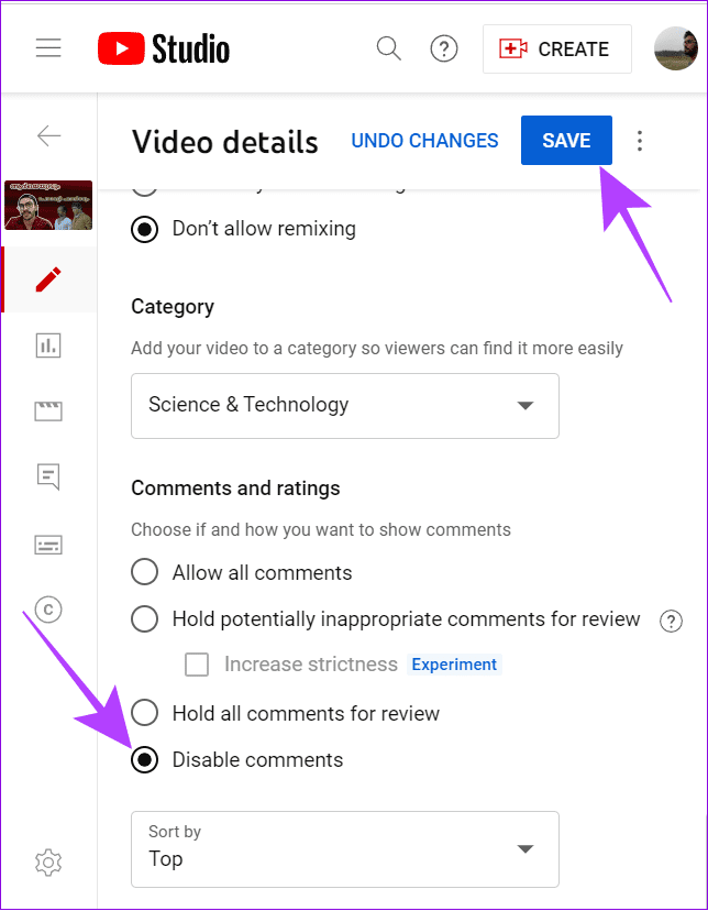 كيفية إيقاف تشغيل التعليقات على YouTube - %categories