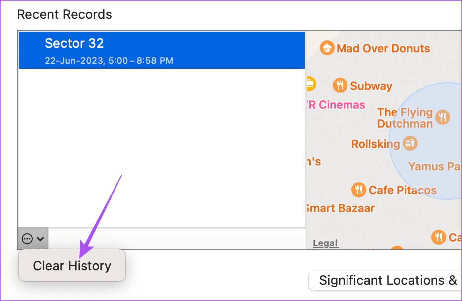 clear-history-significant-locations-Mac كيفية التحقق من سجل المواقع الجغرافية على iPhone و iPad و Mac