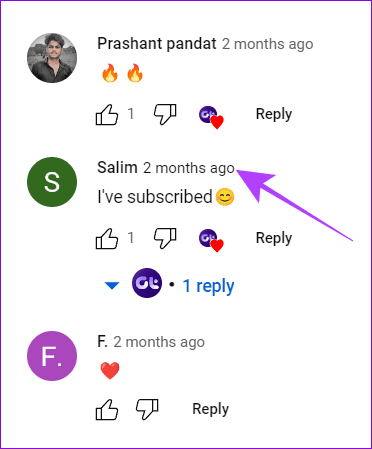 click-the-timeperiod-of-the-comment كيف ترى سجل التعليقات على YouTube