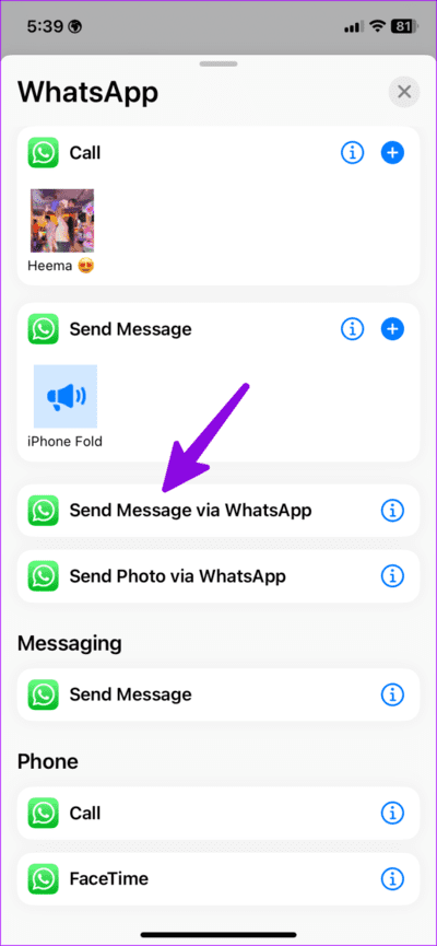 كيفية إنشاء اختصارات جهات اتصال WhatsApp على iPhone - %categories