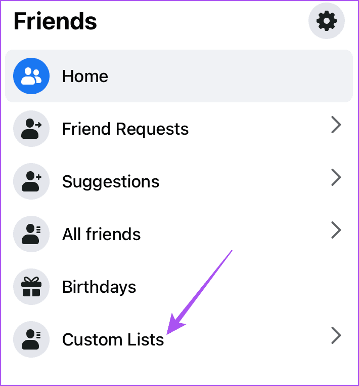 custom-lists-facebook-friends كيفية إنشاء قائمة الأشخاص المقيدين على فيسبوك
