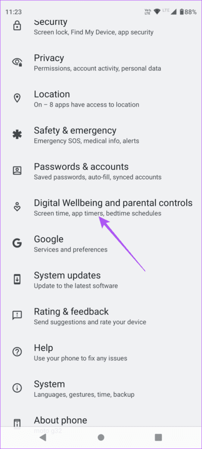 digital-wellbeing-settings-android-693x1536-1 كيفية تعيين حدود التطبيق على Android