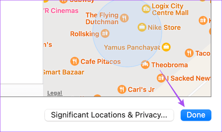 done-significant-locations-Mac كيفية التحقق من سجل المواقع الجغرافية على iPhone و iPad و Mac