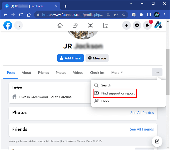 find-2 ماذا تفعل إذا تم استنساخ حسابك على Facebook