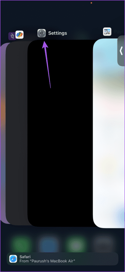 force-quit-settings-app-iphone-710x1536-1 أفضل 6 إصلاحات لـ Apple ID باللون الرمادي على iPhone
