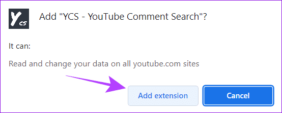 hit-add-extension كيف ترى سجل التعليقات على YouTube